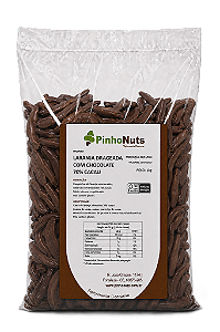 Laranja Drageada com Chocolate 70% Cacau - Pinho Nuts