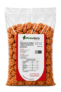 Biscoito de Arroz Sabor Churrasco Barbecue - Pinho Nuts