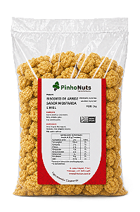 Biscoito de Arroz Sabor Mostarda e Mel - Pinho Nuts