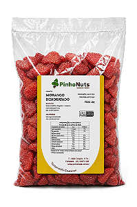 Morango Desidratado Glaceado - Pinho Nuts