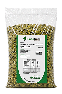 Semente de Abóbora S/ Casca Crua - Pinho Nuts