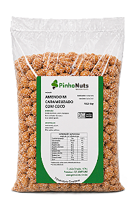 Amendoim Caramelizado com Coco - Pinho Nuts
