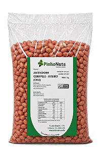 Amendoim com Pele - Inteiro (cru) - Pinho Nuts