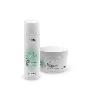 Kit Fresh Action - Shampoo 260mL + Máscara 300g