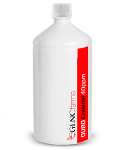 Ouro Coloidal 40 ppm (Gotas) 100 ml