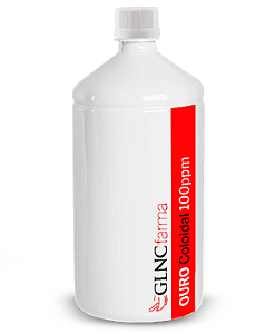 Ouro Coloidal 100 ppm (Gotas) 100 ml