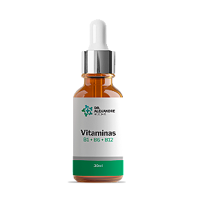 Vitamina B1 + B6 + B12 em Gotas 30 ml
