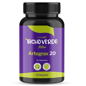 Artrograx 20 - 30 Cápsulas | Linha Pet Bicho Verde