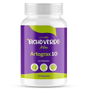 Artrograx 10 - 30 Cápsulas | Linha Pet Bicho Verde
