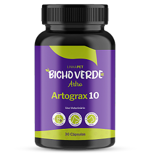 Artrograx 10 - 30 Cápsulas | Linha Pet Bicho Verde