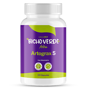 Artrograx 5 - 30 Cápsulas | Linha Pet Bicho Verde