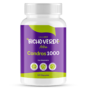 Condros 1000 - 60 Cápsulas | Linha Pet Bicho Verde