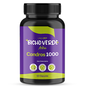 Condros 1000 - 60 Cápsulas | Linha Pet Bicho Verde