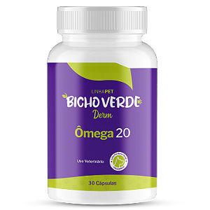 Ômega 20 Pet - 30 cápsulas | Bicho Verde GLNC