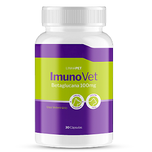 ImunoVet – Betaglucana 100mg - 30 Cápsulas | Bicho Verde GLNC