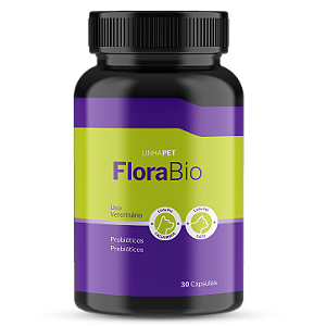 FloraBio – Prebióticos & Probióticos Pet - 30 Cápsulas | Bicho Verde GLNC
