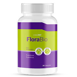 FloraBio – Prebióticos & Probióticos Pet - 30 Cápsulas | Bicho Verde GLNC
