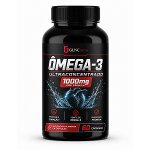 ÔMEGA-3 ULTRACONCENTRADO 1000mg | 60 Cápsulas GLNC FARMA
