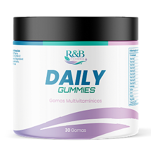 Daily Gummies Multivitamínicas – 30 Gomas R&B Pharma