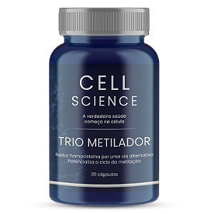 TRIO METILADOR 30 Cápsulas Sublinguais | Cell Science