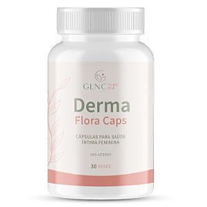 Derma Flora Caps 30 Cápsulas GLNC Todo dia