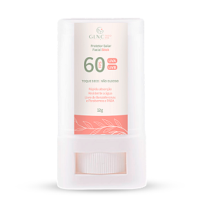 Protetor Solar Facial FPS 60 Stick 12g GLNC Todo dia