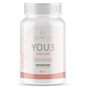 YOU3 2X + Biotina e Siliciumax® 30 Doses GLNC Todo dia