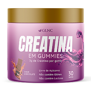 Creatina Gummies 3g Sabor Chocolate | 30 Gomas Sem Açúcar