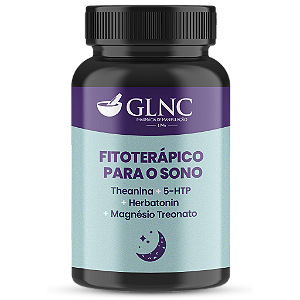 Fitoterápico para o Sono com Theanina + 5-HTP + Herbatonin + Magnésio Treonato