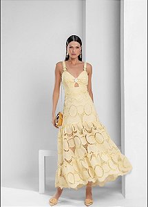 Vestido Argolas Guipir