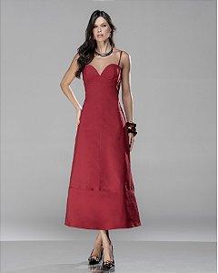 Vestido Midi Alfaiataria
