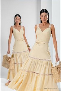 Vestido Três Marias com Cordão