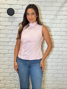 Blusa Renda Amarração