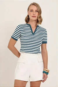 Camiseta Listrada