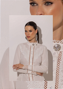 Camisa Rendas