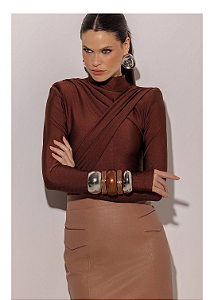 Blusa Transpassada
