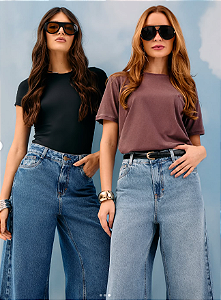 Calça Jeans Wide Leg Equivoco