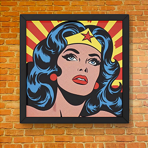 Quadro Mulher Maravilha