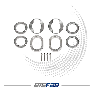 Algemas para alinhamento do quadro da suspensão traseira BTS para Mustang S550