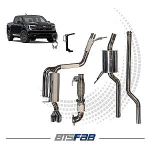 Escapamento Esportivo Catback BTS Ford Maverick Black 2025+
