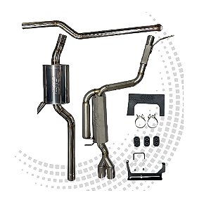 Escapamento Esportivo Catback BTS Ford Maverick FX4 2022+