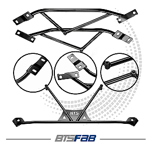 Kit Reforço De Suspenção BTS Performance Ford Mustang-15-24