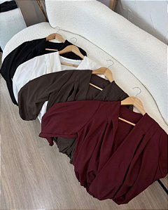 Blusa Gola Transpassada
