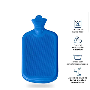 Bolsa de Água Quente Thermomed Dellamed 2L Azul