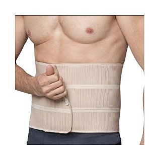 Cinta Faixa Elástica Abdominal Pós Cirurgia 3 Painéis