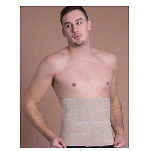 Cinta Faixa Elástica Abdominal Pós Cirurgia 4 Painéis