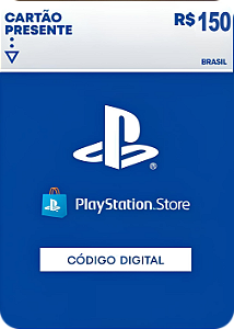 R$150 PlayStation Store - Gift Card Digital