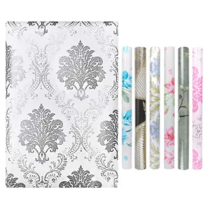 Papel de Parede PVC Liso Cores Sortidas 45cm x 5m