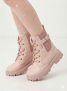 Bota\Coturno Nilqi Jade Rose