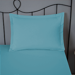 Porta Travesseiro Dia A Dia 1 Peça 70cm x 50cm 80% Algodão / 20% Poliéster Perca